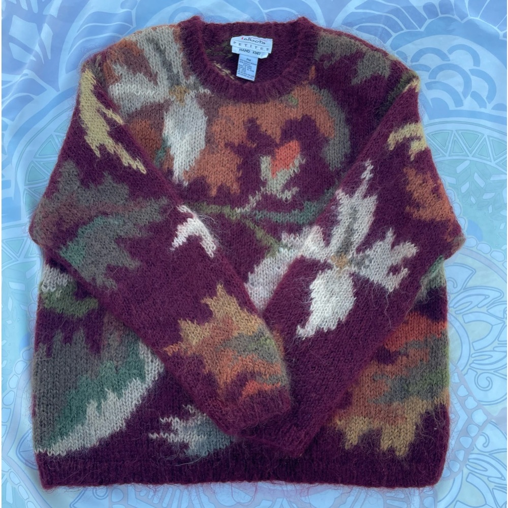 TALBOTS PETITES WOMEN'S MOHAIR SWEATER SIZE PM
